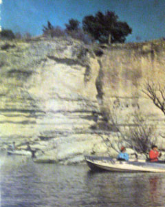 Fishing on Lake Whitney