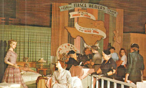 Itasca Weavers exhibit at the Texas State Fair