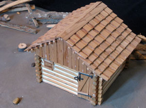 Replica of first Courthouse, Cell Block Museum