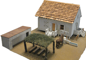 Courthouse Replica at Cell Block Museum