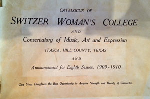 Switzer College Catalogue