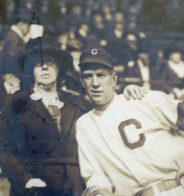 Tris Speaker and his mother, Jenny. After Cleveland won the World Series, October 4, 1920 